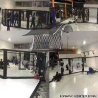 LONA PARA TATAME LARANJA BRANCA EMBORRACHADA IMPERMEÁVEL DE PVC LONEIRO CIKALA LONAS AMÉRICADSDS