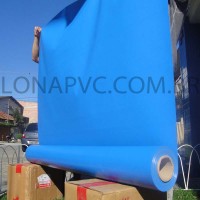Lona Azul Claro PVC 30x1,57 m Premium Vinil para Toldo Tatame Ringue MMA Cobertura Academia Tenda Piso EVA Palco Eventos Festa