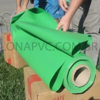 Lona Verde Claro PVC 30x1,57 m Premium Vinil para Toldo Tatame Ringue MMA Cobertura Academia Tenda Piso EVA Palco Eventos Festa